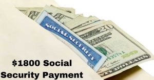 1800 Social Security Payment