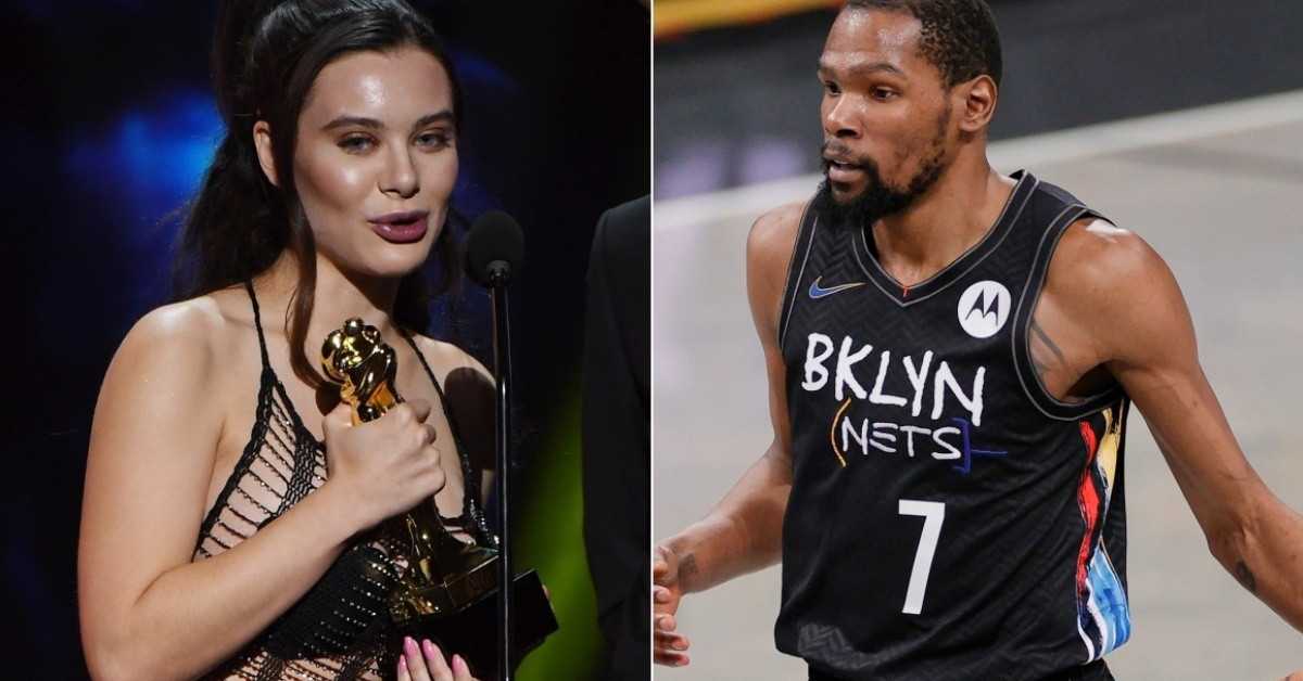 The relationship between Kevin Durant and Lana Rhoades