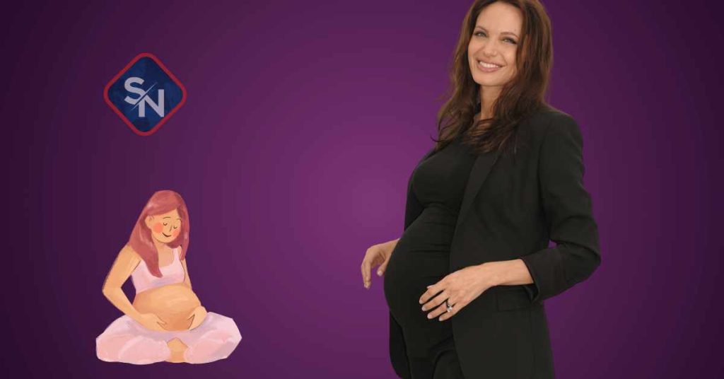 angelina jolie pregnant