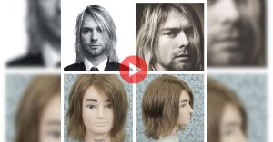 kurt cobain hairstyle