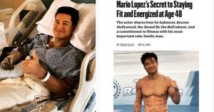 mario lopez health