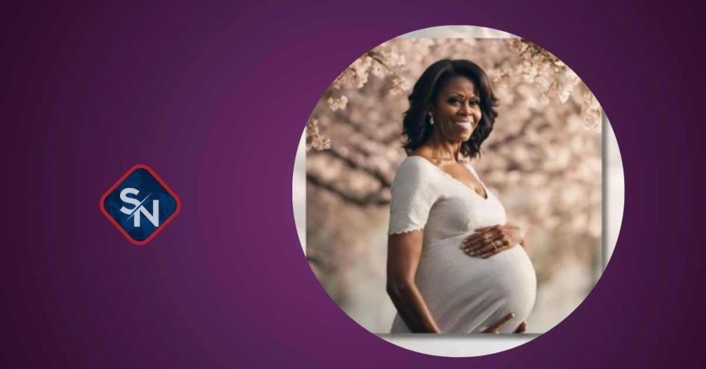 pregnant michelle obama