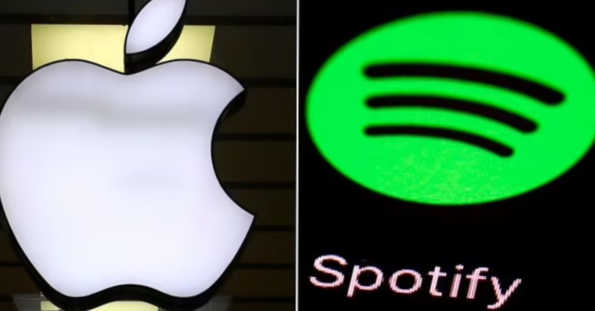 EU fines Apple for favoring its own music streaming service 