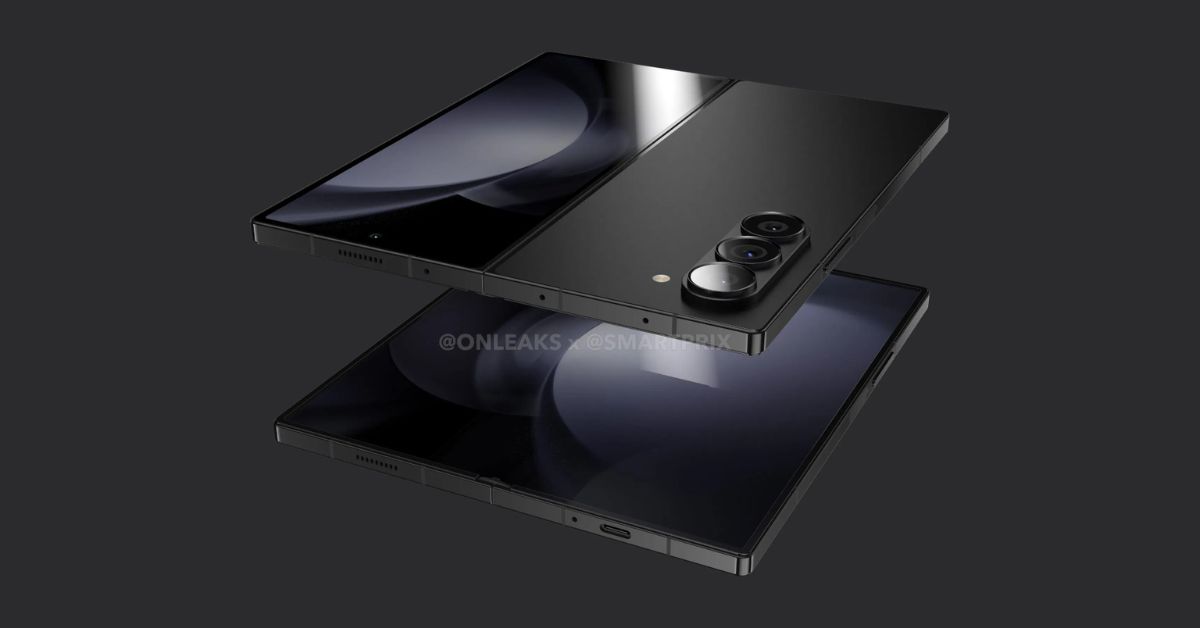 Galaxy Z Fold 6 renders leak 