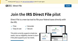 IRS Direct File launch