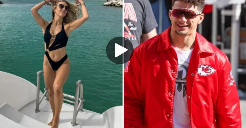 Patrick Mahomes' wife Brittany has a fractured back