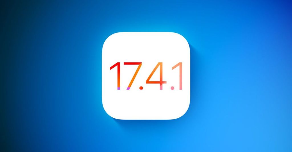 iOS 17.4.1 is now available with bug fixes and improvements