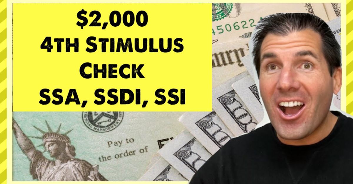 Exclusive: Latest Updates on $2,000 4th Stimulus Check Revealed