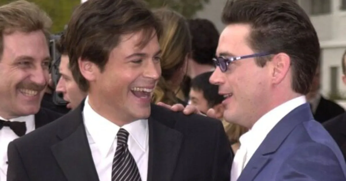 Robert Downey Jr. was jealous of Rob Lowe 
