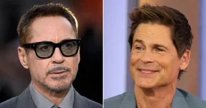 Robert Downey Jr. was jealous of Rob Lowe