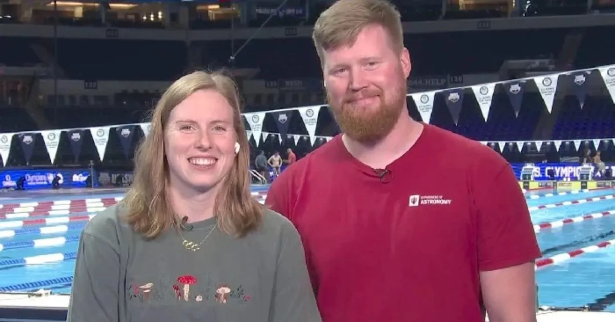 Lilly King and James Wells