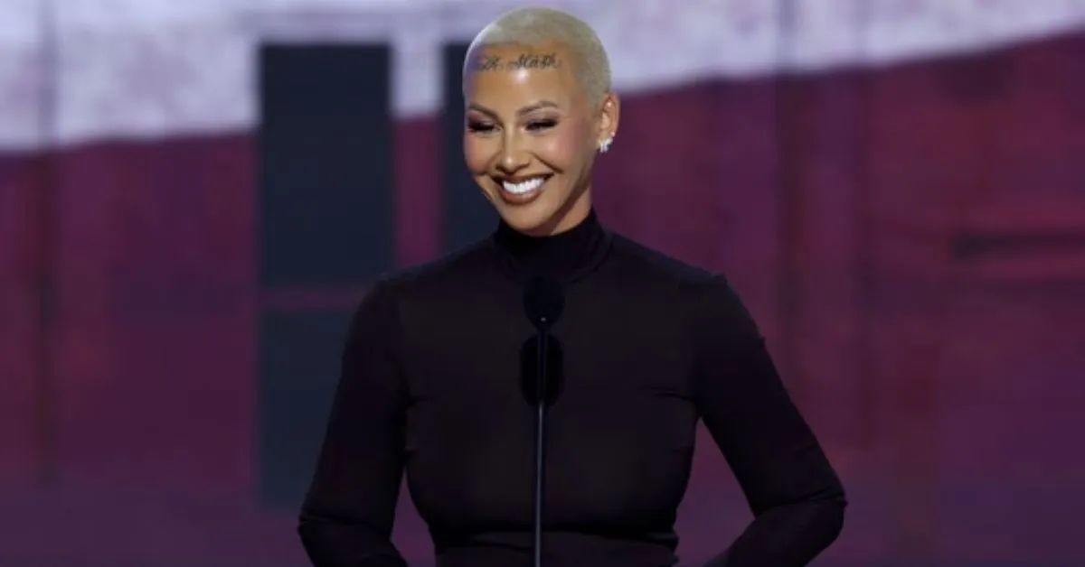 Amber Rose speaks at Republican National Convention