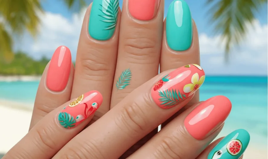 Sea-Inspired Nail Art: Discover the Elegance of Aquatic Life and Beauty On Your Nails