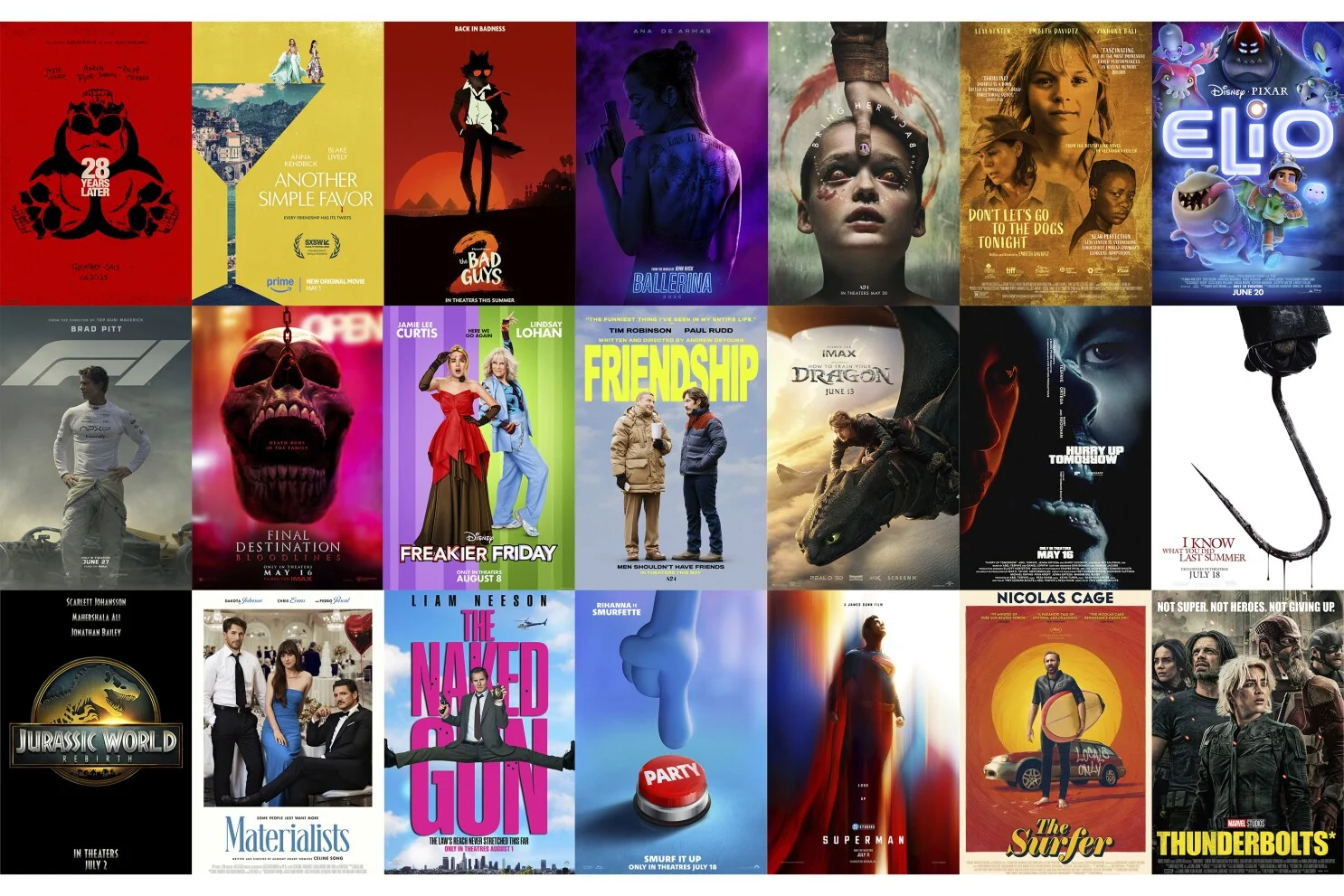 Highly Anticipated Theatrical Releases of 2025