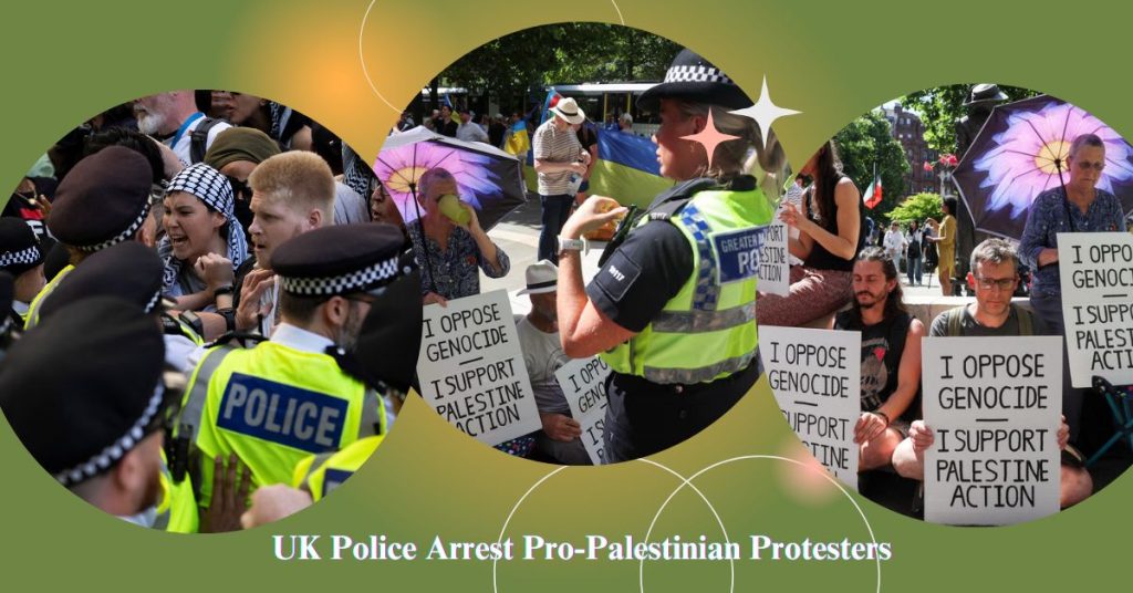 UK Police Arrest Pro-Palestinian Protesters