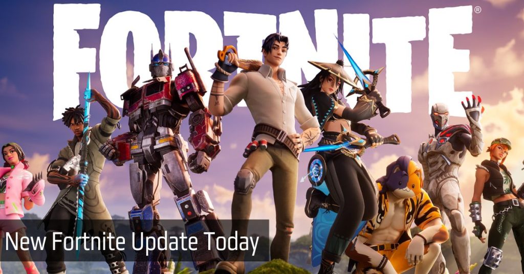 new fortnite update today