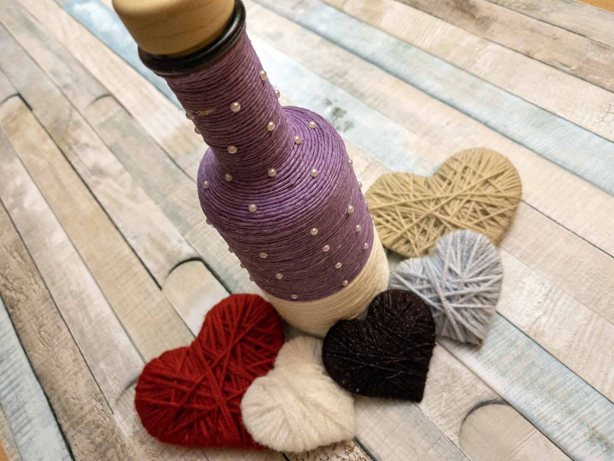 Project 7: Rustic Twine-Wrapped Bottles